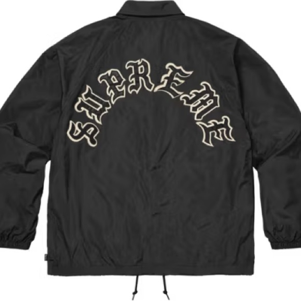 Supreme Black and White Men's Jacket